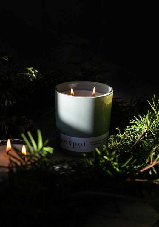 Sparkling Pine Candle